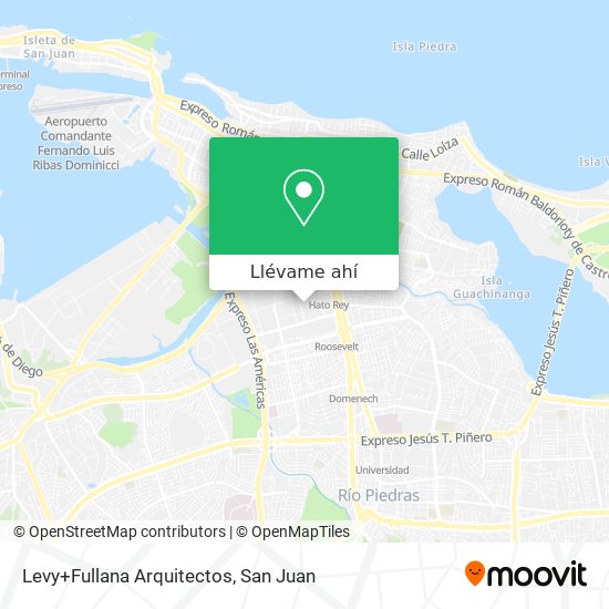 Mapa de Levy+Fullana Arquitectos