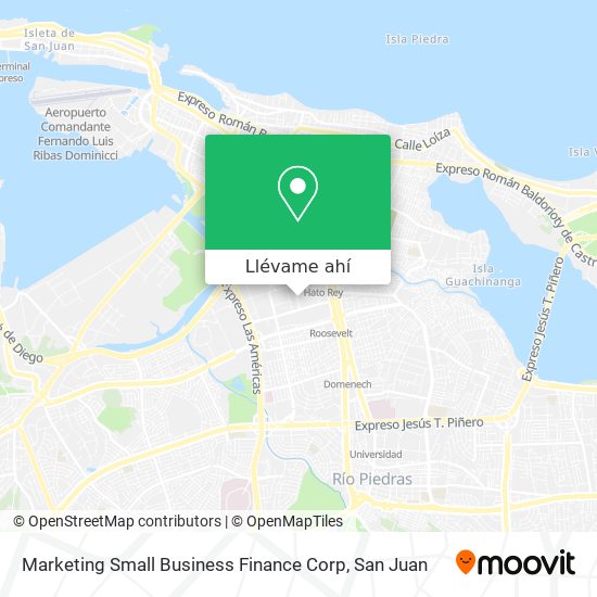 Mapa de Marketing Small Business Finance Corp