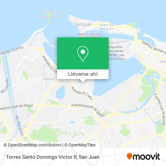 Mapa de Torres Santo Domingo Victor R