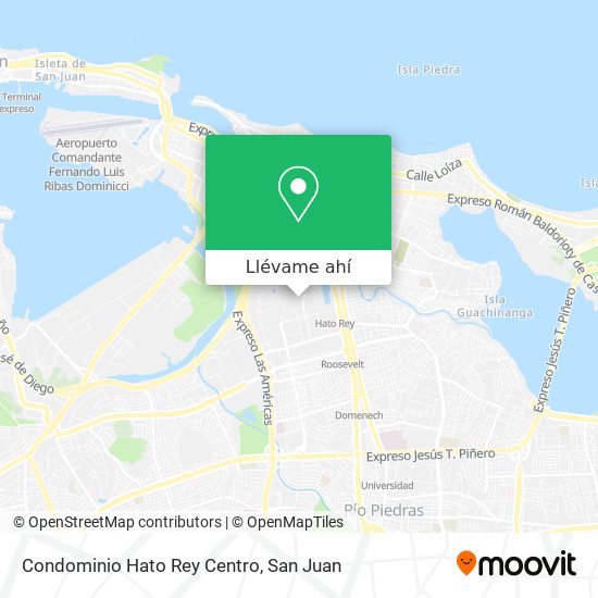 Mapa de Condominio Hato Rey Centro