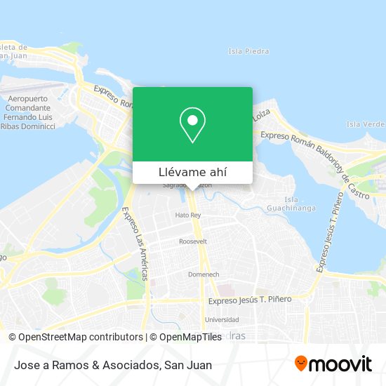 Mapa de Jose a Ramos & Asociados