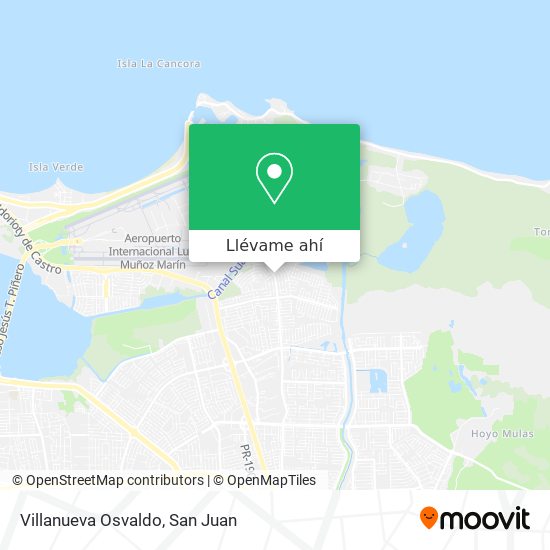 Mapa de Villanueva Osvaldo