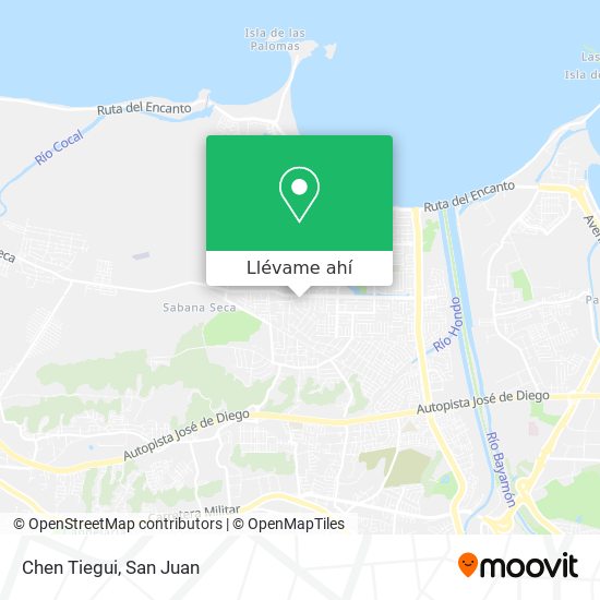 Mapa de Chen Tiegui