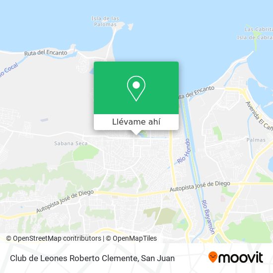 Cómo llegar a Club de Leones Roberto Clemente en Sabana Seca en Autobús,  Tren o Ferry?