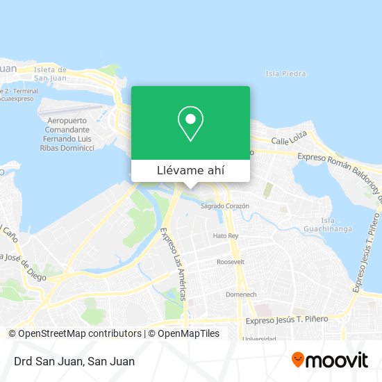Mapa de Drd San Juan