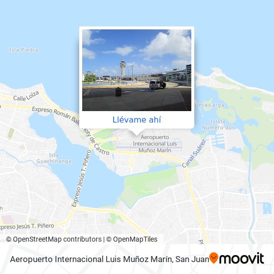 Mapa de Aeropuerto Internacional Luis Muñoz Marín