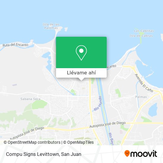 Mapa de Compu Signs Levittown