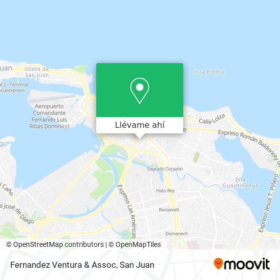 Mapa de Fernandez Ventura & Assoc