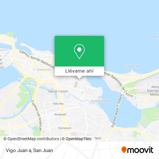 Mapa de Vigo Juan a