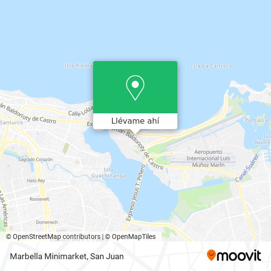 Mapa de Marbella Minimarket