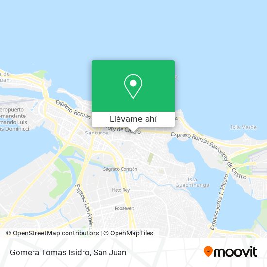 Mapa de Gomera Tomas Isidro