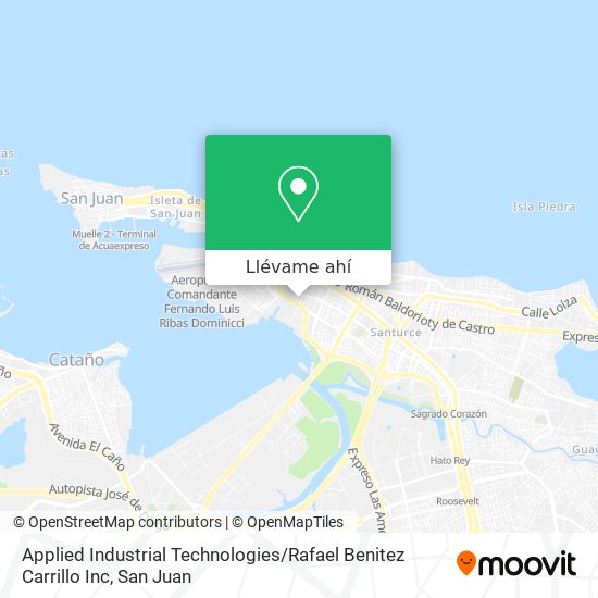 Mapa de Applied Industrial Technologies / Rafael Benitez Carrillo Inc