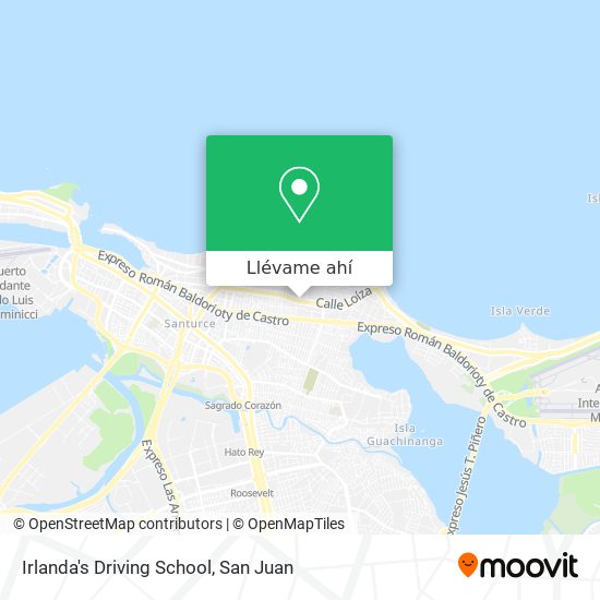 Mapa de Irlanda's Driving School