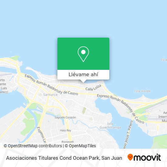 Mapa de Asociaciones Titulares Cond Ocean Park
