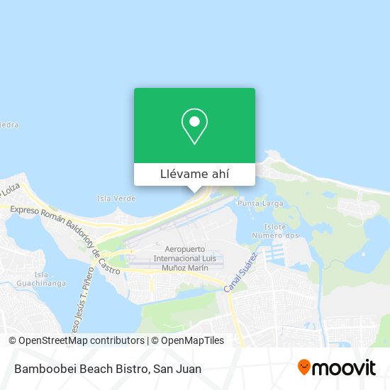 Mapa de Bamboobei Beach Bistro