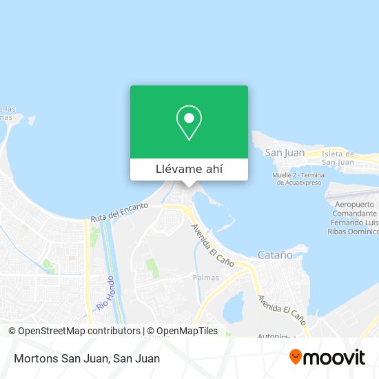 Mapa de Mortons San Juan