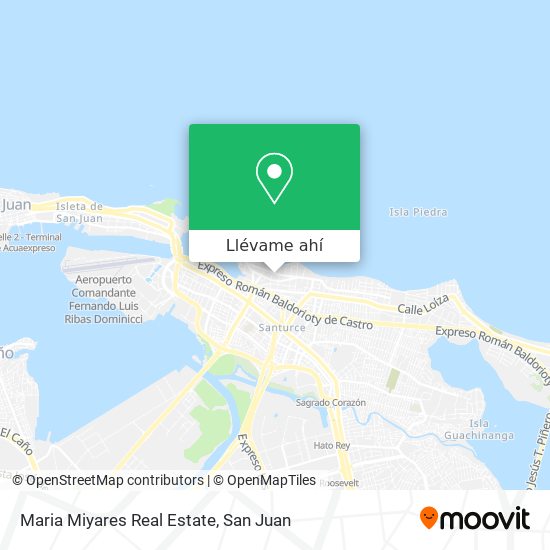 Mapa de Maria Miyares Real Estate
