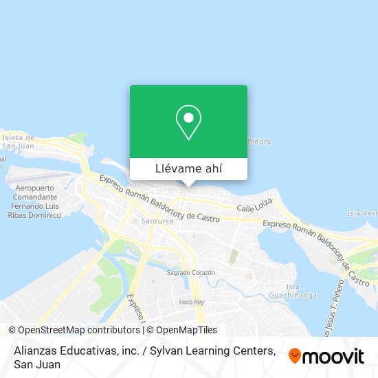 Mapa de Alianzas Educativas, inc. / Sylvan Learning Centers