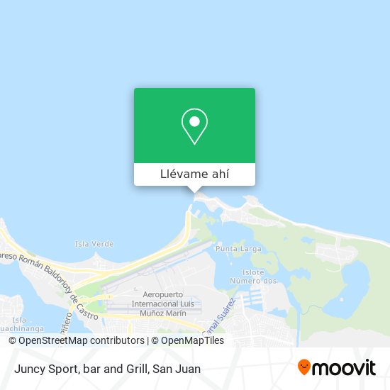 Mapa de Juncy Sport, bar and Grill