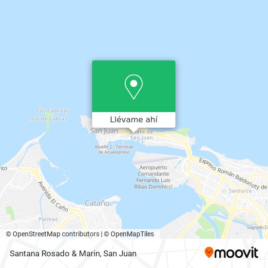 Mapa de Santana Rosado & Marin