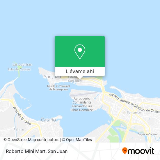 Mapa de Roberto Mini Mart