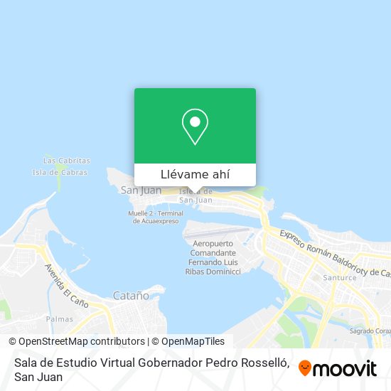 Mapa de Sala de Estudio Virtual Gobernador Pedro Rosselló