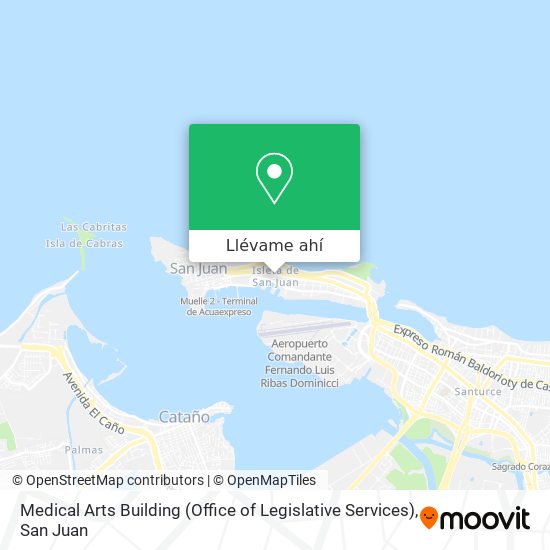Mapa de Medical Arts Building (Office of Legislative Services)