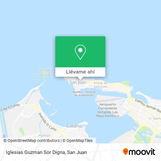 Mapa de Iglesias Guzman Sor Digna