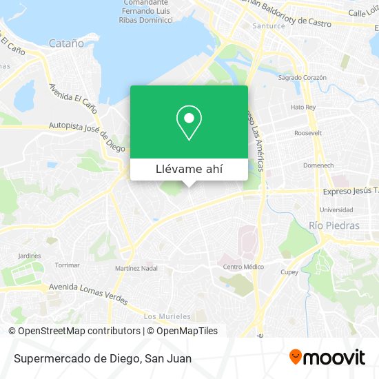 Mapa de Supermercado de Diego