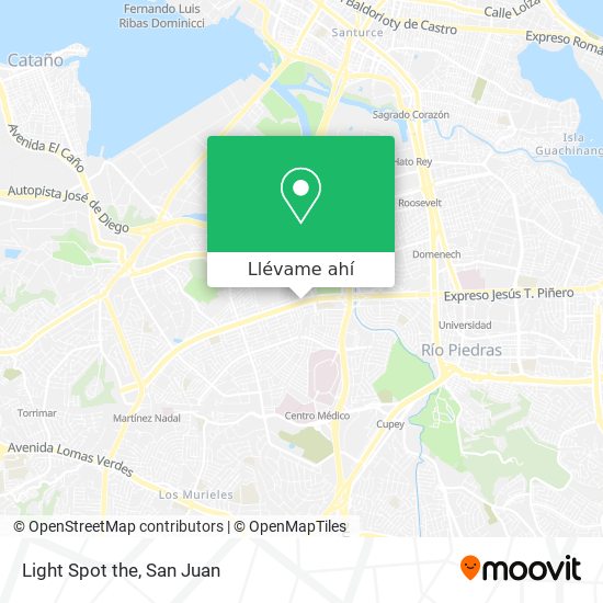 Mapa de Light Spot the