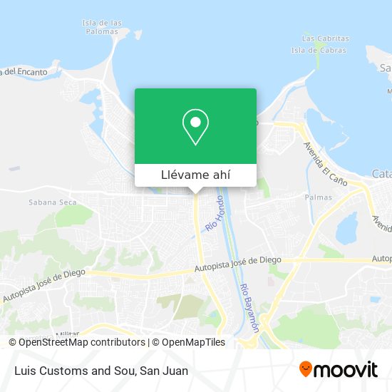 Mapa de Luis Customs and Sou