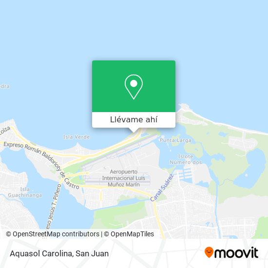Mapa de Aquasol Carolina
