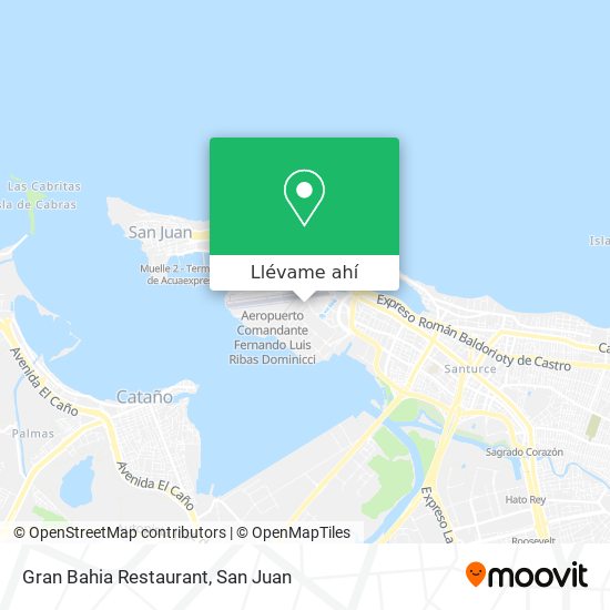 Mapa de Gran Bahia Restaurant
