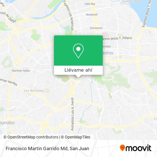 Mapa de Francisco Martin Garrido Md