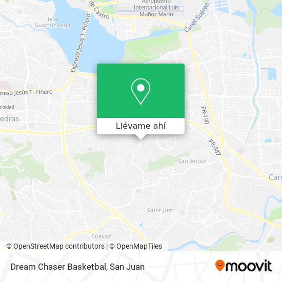 Mapa de Dream Chaser Basketbal