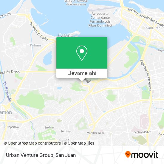 Mapa de Urban Venture Group