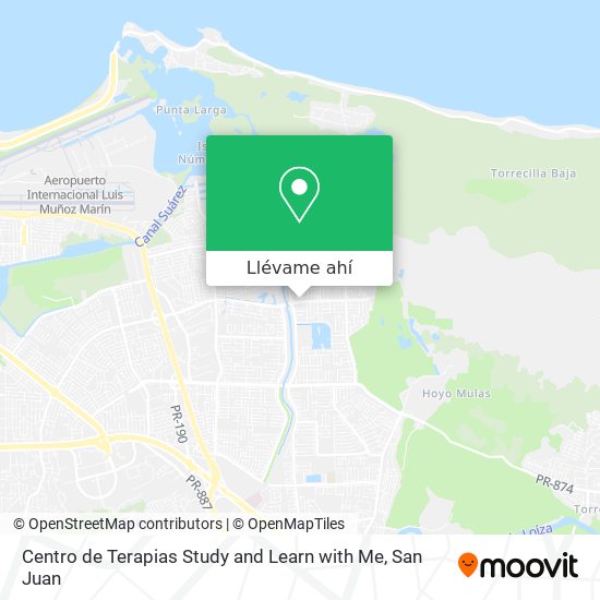 Mapa de Centro de Terapias Study and Learn with Me