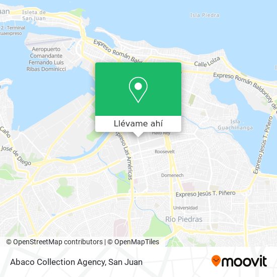 Mapa de Abaco Collection Agency