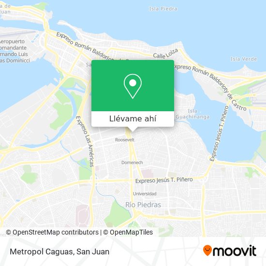 Mapa de Metropol Caguas