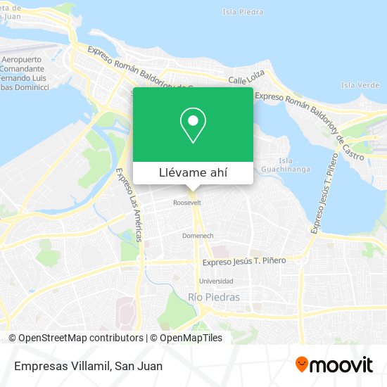 Mapa de Empresas Villamil