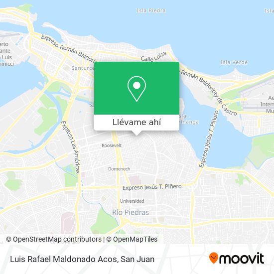 Mapa de Luis Rafael Maldonado Acos