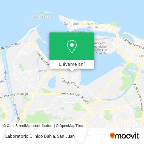 Mapa de Laboratorio Clinico Bahía