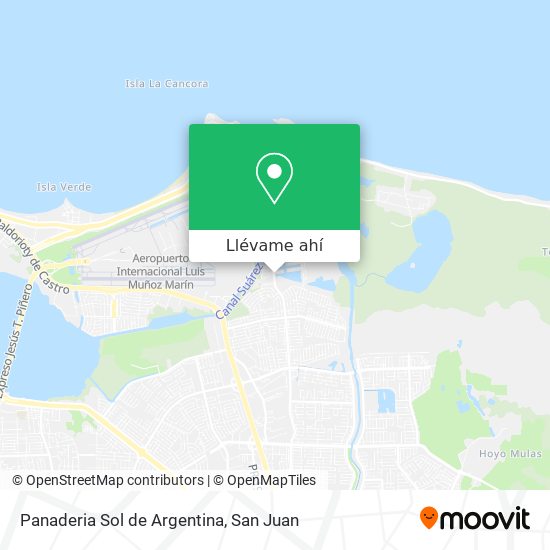Mapa de Panaderia Sol de Argentina