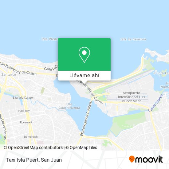 Mapa de Taxi Isla Puert