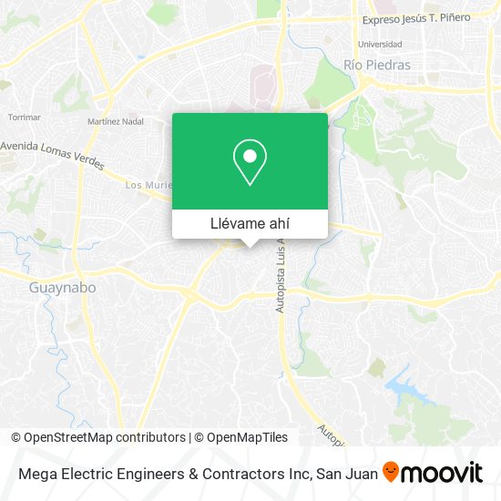 Mapa de Mega Electric Engineers & Contractors Inc
