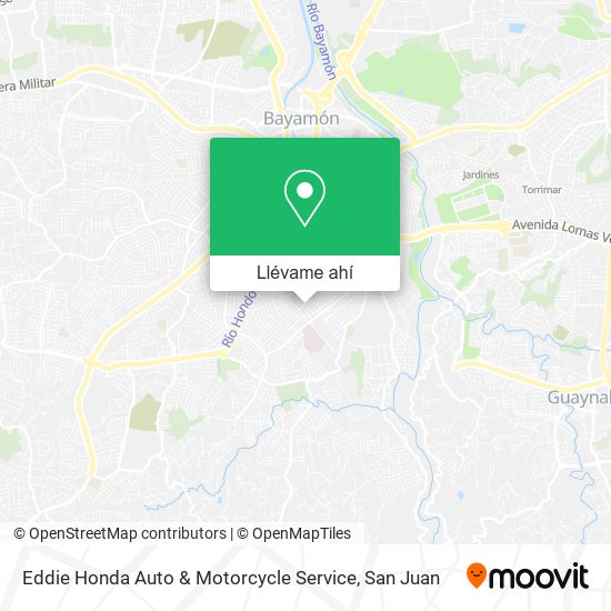 Mapa de Eddie Honda Auto & Motorcycle Service