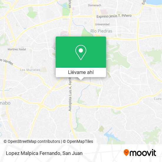 Mapa de Lopez Malpica Fernando