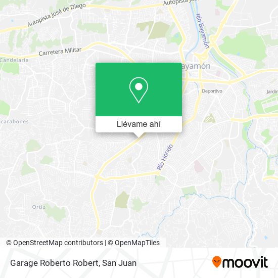 Mapa de Garage Roberto Robert