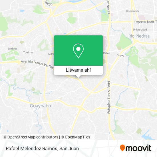 Mapa de Rafael Melendez Ramos