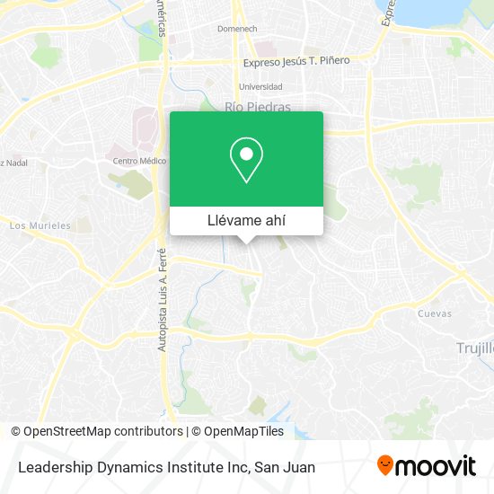 Mapa de Leadership Dynamics Institute Inc